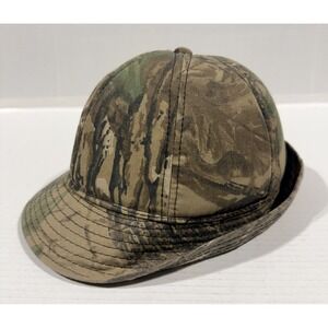 YOUNGAN - Vintage Jones Style Camo Hunting Bucket Hat Cap - Size Large